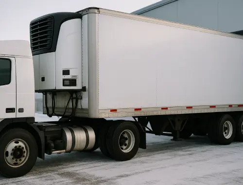 Refrigerated trailer service for temperature-controlled freight moving across Canada and cross-border markets.