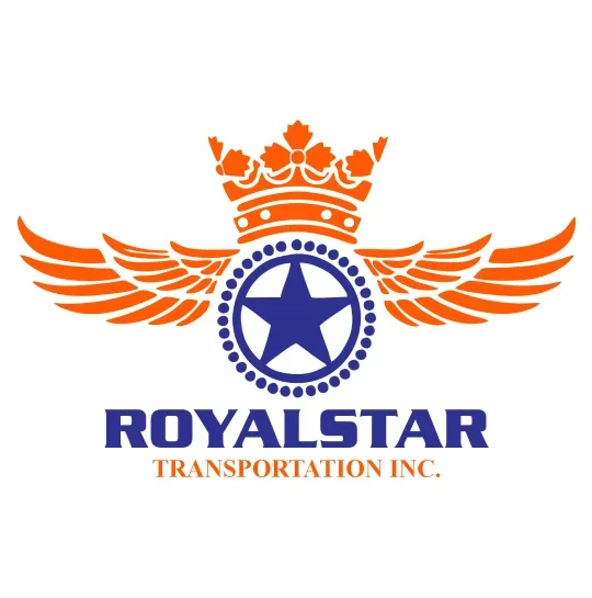 Royal Star Transportation Inc. logo for an asset-based Canadian motor carrier in Brampton.